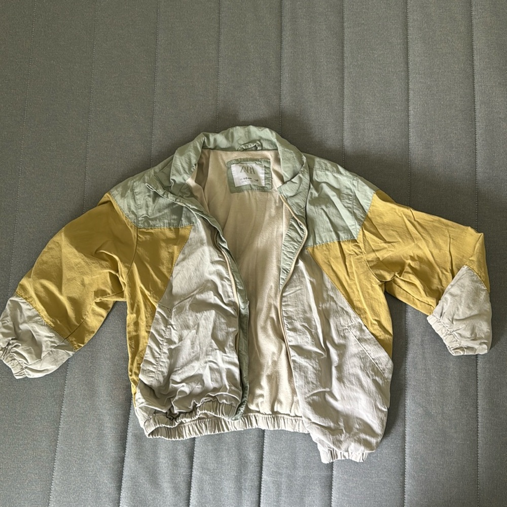 Zara color block jacket